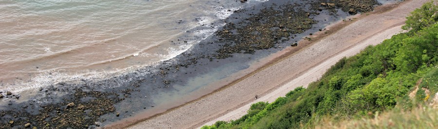 Weston Ebb beach - Devon, South West Coast Path, Ruth's walk.