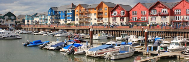 Exmouth, new harbour development, Ruth's coast walk