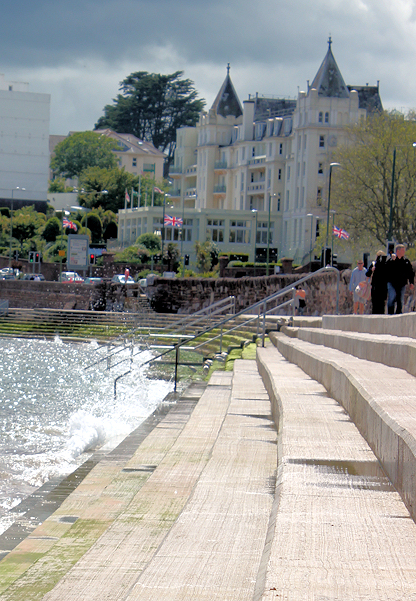 walking towards Livermead - Ruth in Torbay, Devon
