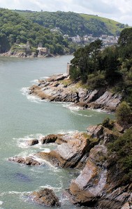  Mill Bay Cove, Ruth walking the South West Coast Path, Devon