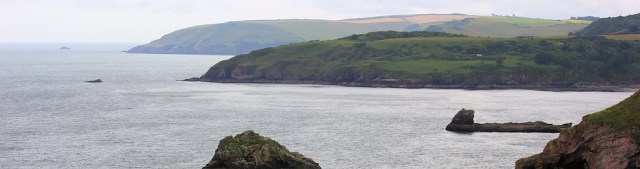 Sharkham Point from Brixham, Devon, Ruth's coast walk