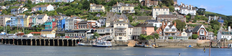 Kingswear, Devon. Ruth's coast walk around the UK