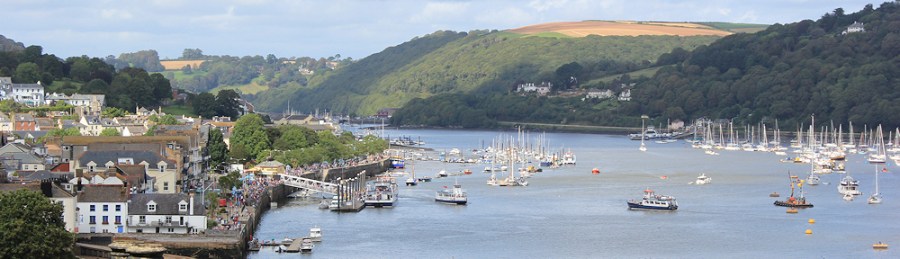 Dartmouth Harbour, Ruth's coastal walk.