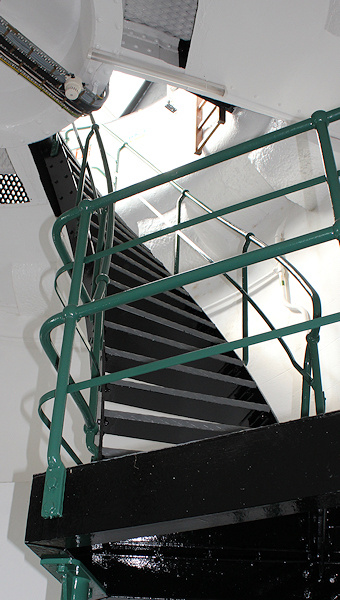 lighthouse staircase, Start Point light house - Ruth's coastal walk, Devon