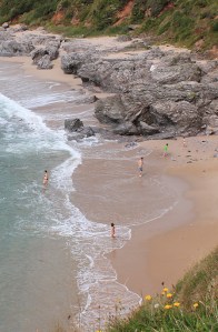 Beach near Start Point, - Ruth's coastal walk, Devon
