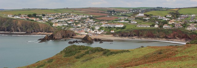 Outer and Inner Hope - Ruth on Bolt Tail - Ruth's Coastal Walk, Devon.