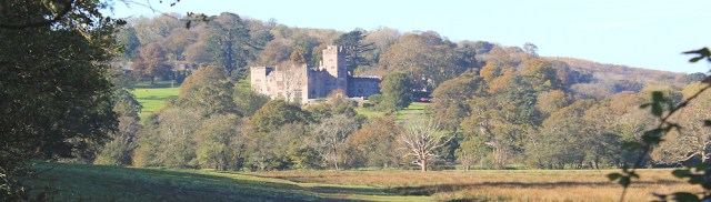Flete - private estate - barring access to the River Erme, Ruth's coastal walk, Devon