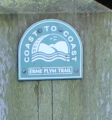 Erme-Plym Way (Coast to Coast) Ruth trying to walk around the coast, Devon