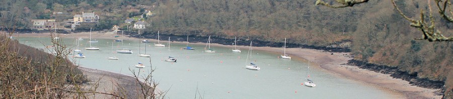 Noss Mayo, ferry crossing, Ruth's coastal walk, Devon