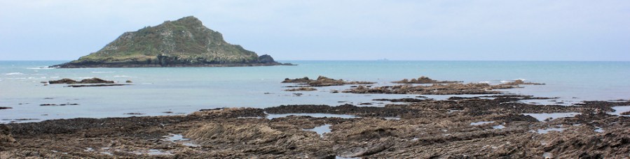 Wembury Point, Great Mew Stone, Ruth's coastal walk, Devon.