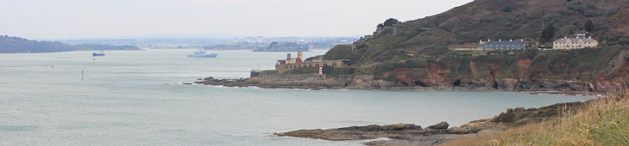 Plymouth sound, Ruth's coastal walk, South West Coast Path