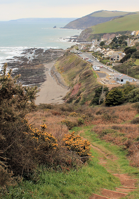 Portwrinkle, Ruth's coastal walk, Cornish coast