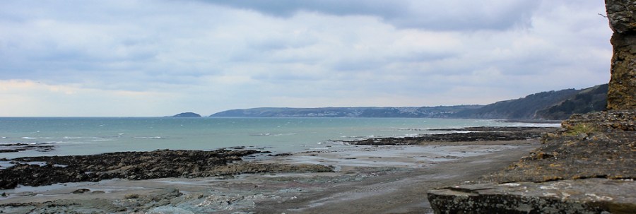 Downderry beach, Ruth's coastal walk to Seaton