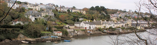 Newton Ferrers, from Noss Mayo, Ruth's coastal walk