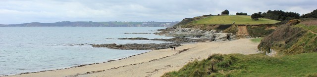 view from Spit Point, Par Sands, Ruth coast walking