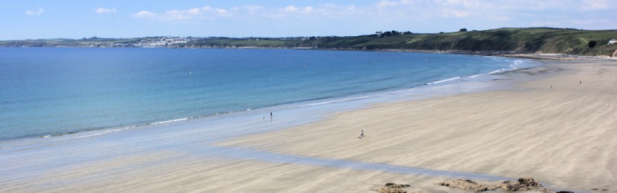 Pendower Beach, Ruths coastal walk