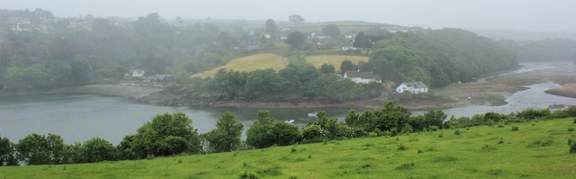 11 Gillan Harbour from Dennis Head, Ruth's coastal walk, SWCP