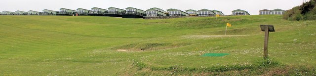 Kennack Sands holiday park, Ruth on the SW coast path