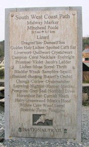 Midway Marker at Porthallow, by Sally Jordan