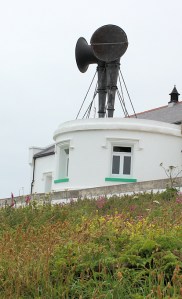 Lighthouse foghorns, Lizard, Ruth in Cornwall