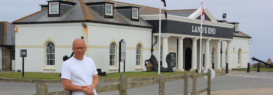 Lands End, Ruth's hubby, coastal walk
