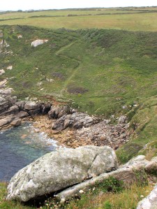  Porthguarnon Cove, Ruth's coastal walk, SWCP