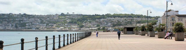 Wherry Town, Penzance, Ruth walking around the coast of the UK