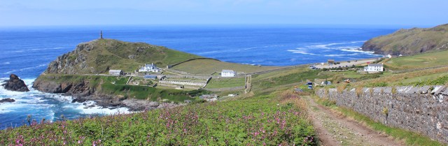 Cape Cornwall, Ruth walking round the coast