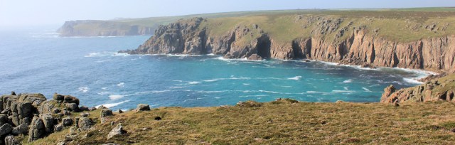  Looking to Lands End, Ruth walks the SWCP