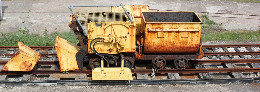 train track, Levant Mine, SWCP, Ruth Livingstone