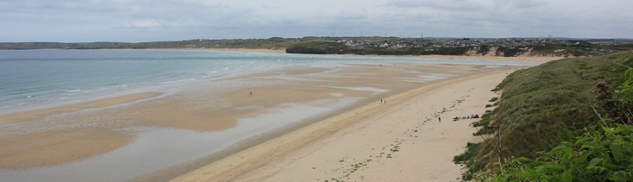Porth Kidney Sands, Ruth's coastal walk