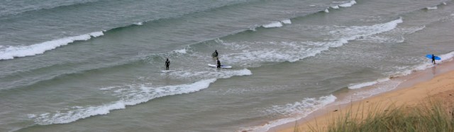 surfing Hayle, Ruth walking the south west coast path