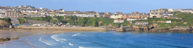 Newquay, Ruth on her coastal walk, SWCP