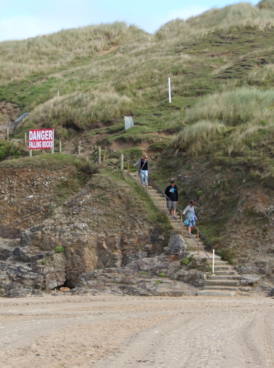 climb over Cotty's Point, Ruth's coastal walk