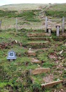 Dannonchapel, Ruth walking the north Cornish coast