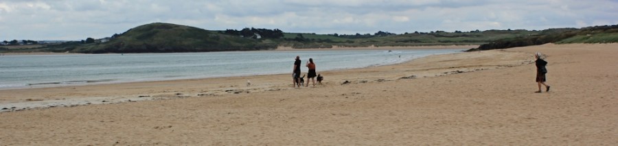 Harbour Cove, Padstow, Ruth walking the South West Coast Path