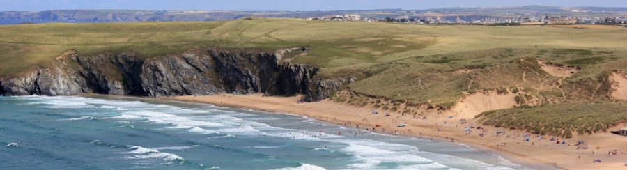 Holywell Beach, Ruth's coastal walk, Cornwall, SWCP