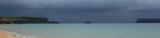 Storm approaching, Padstow, Ruth's coast walking