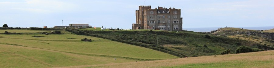 Camelot Castle Hotel, Tintagel, Ruth's coastal walk in Cornwall