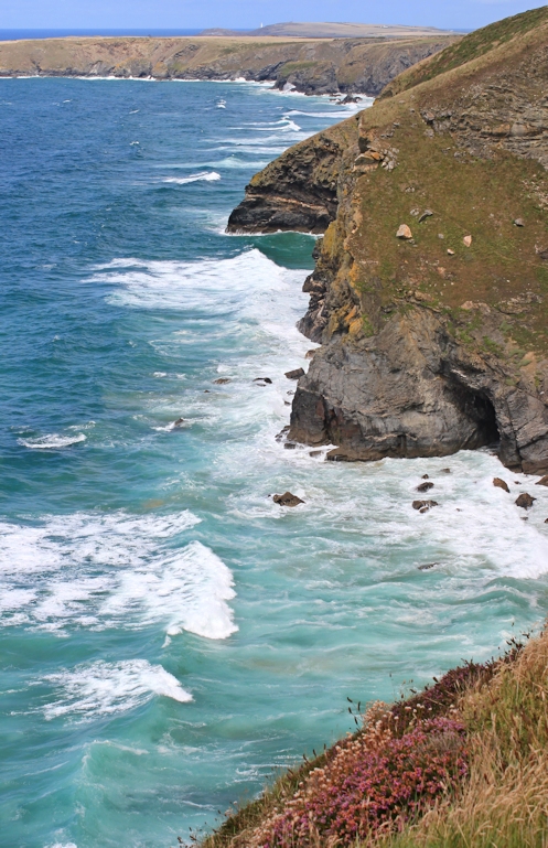 Cliffs toward Park Head, Ruths coast walking