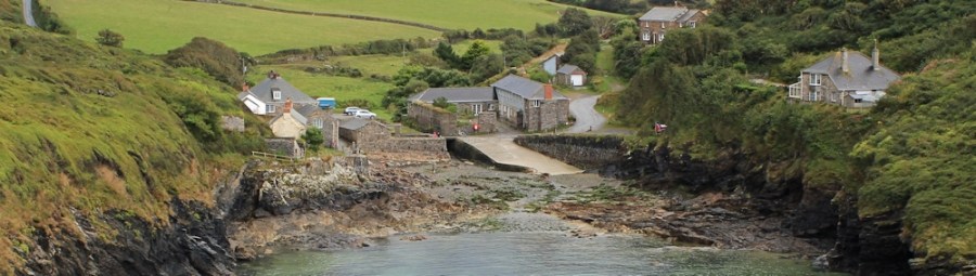 Port Quin, Ruth Livingstone walking the coast, SWCP
