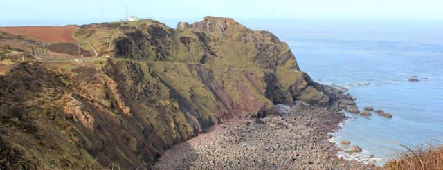  Hartland Point across Barley Bay, Ruth' coastal walk on the South West Coast Path