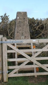 09 trig point, Chapman Rock, North Devon, Ruth Livingstone