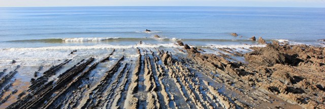 15 Rocks at Welcombe Mouth, Ruth's coastal walk, North Devon on SWCP