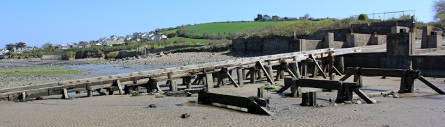 old ferry ramp, Ruth in Appledore, North Devon