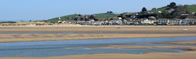  Instow from Appledore, Ruth walking the SWCP, near Barnstaple