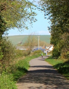Tarka cycle trail, Ruth dying to see the coast