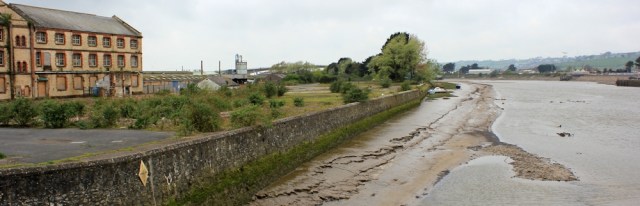 derelict land, Barnstaple, Ruth's coastal walk