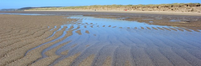  Saunton Sands, Ruth walking around the coastline of the UK