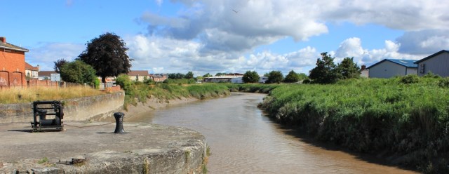  old wharf at Bridgwater Marina